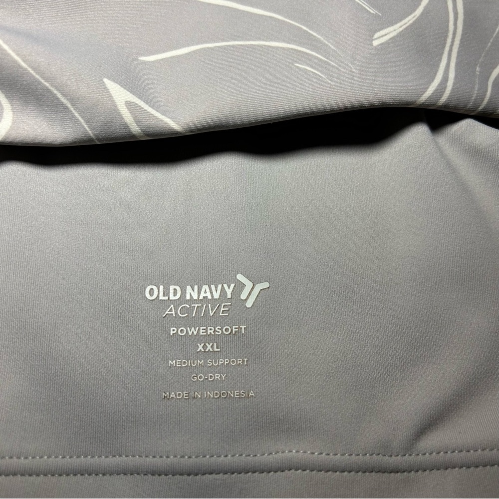 Old Navy Active Powersoft Medium Support Go-Dry G… - image 4